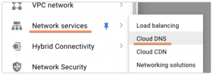 Access Cloud DNS