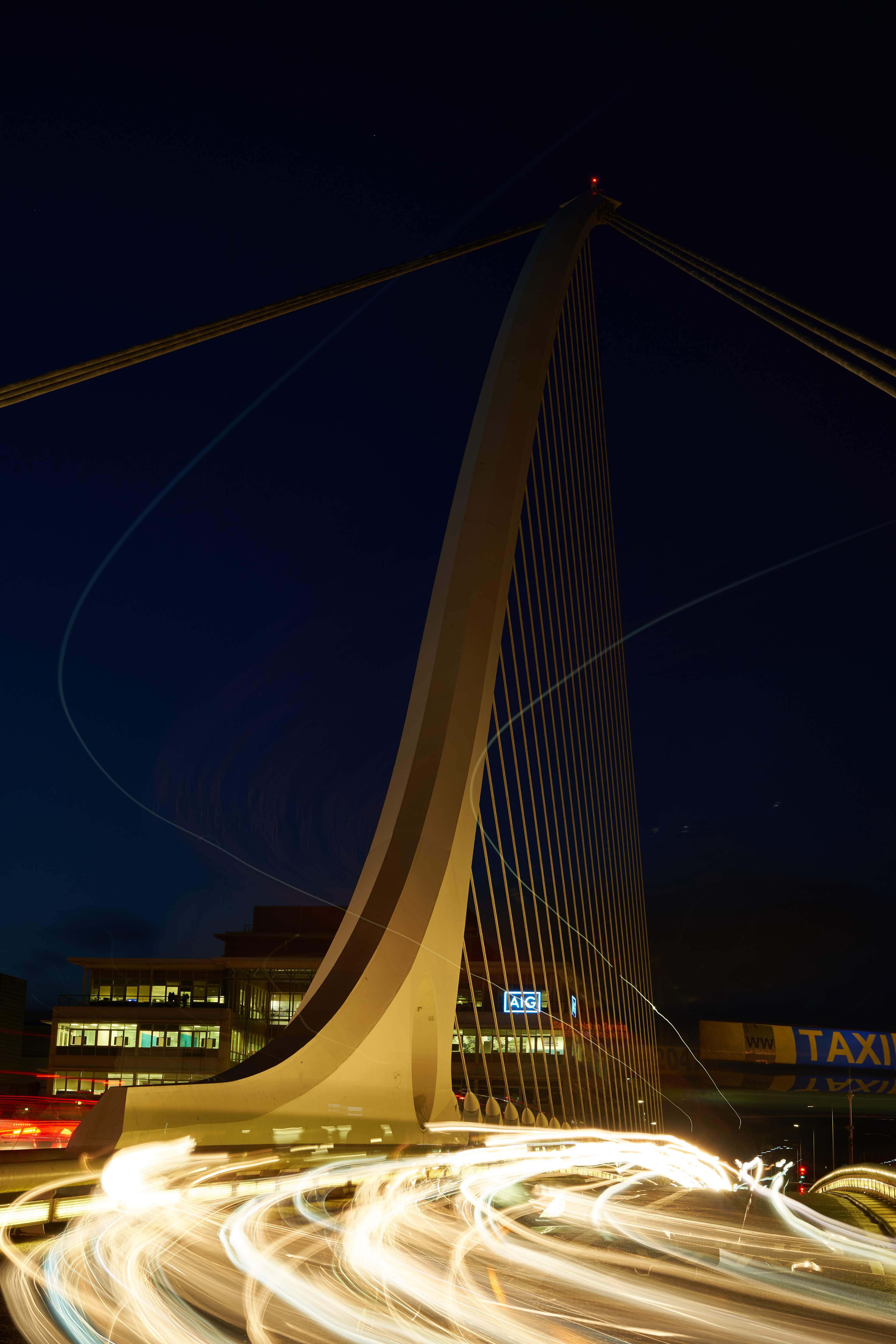 Samuel Beckett Bridge in Dublin